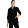 BARCO One Venture Scrub Jacket for Women – Zip Front Closure, 4 Pockets, 4-Way Stretch Women’s Medical Warm-Up Jacket(Black)