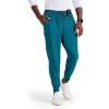 BARCO Unify Rally Scrub Jogger for Men – 6-Pocket Elastic Waist Pants with 360 Spandex Stretch & Moisture Wicking Fabric(Bahama)