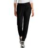 BARCO Unify Union Scrub Jogger for Women – 5-Pocket Mid-Rise Pants with 360 Spandex Stretch & Moisture Wicking Fabric(Black)