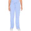 Grey’s Anatomy Signature 2218 Women’s Midrise Straight Leg Cargo Pant(Ciel Blue)