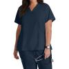 Grey’s Anatomy Signature Women’s GNT019 Astra V-Neck Scrub Top(Graphite)