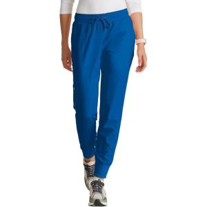 BARCO Unify Union Scrub Jogger for Women – 5-Pocket Mid-Rise Pants with 360 Spandex Stretch & Moisture Wicking Fabric(New Royal)