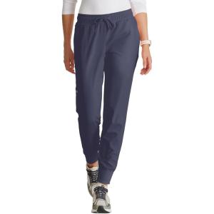 BARCO Unify Union Scrub Jogger for Women – 5-Pocket Mid-Rise Pants with 360 Spandex Stretch & Moisture Wicking Fabric(Steel)