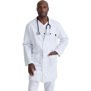 Grey’s Anatomy Men’s 5 Pocket 37 Inch Labcoat(White)