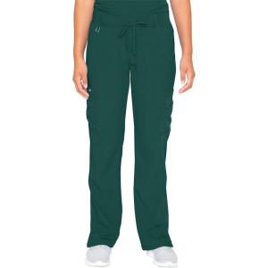 Grey’s Anatomy Signature 2218 Women’s Midrise Straight Leg Cargo Pant(Hunter Green)