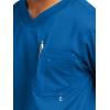Grey’s Anatomy Men’s 0107 Modern Fit V-Neck Scrub Top(New Royal)