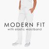 Grey’s Anatomy Signature 2218 Women’s Midrise Straight Leg Cargo Pant(White)