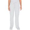 Grey’s Anatomy Signature 2218 Women’s Midrise Straight Leg Cargo Pant(White)